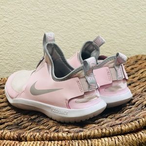 Nike light pink sneakers size 2